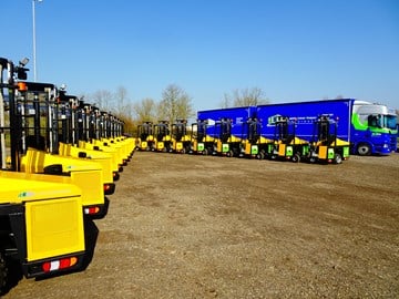 Twenty new Terberg Kinglifters for LCW Groningen...