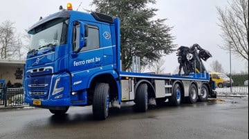 Terberg Techniek delivers Volvo FM460 10x4WS to Ferr......